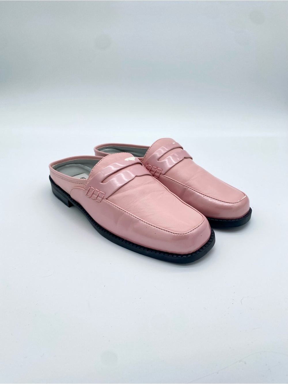 Pink Women's Slip-On Loafer Mules
